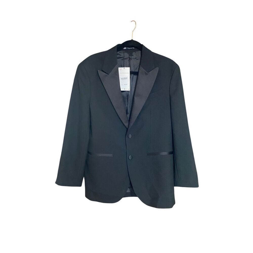 Zara NWT, men’s tuxedo, blazer, limited edition jacket, S/38